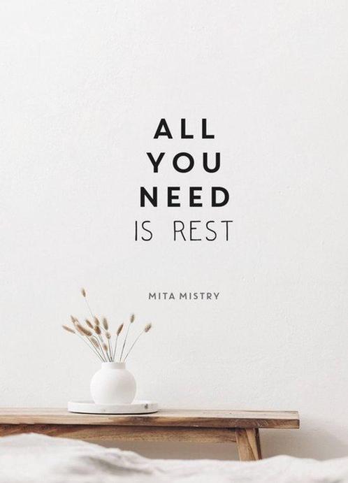 9781800077065 All You Need is Rest Mita Mistry, Boeken, Studieboeken en Cursussen, Nieuw, Verzenden