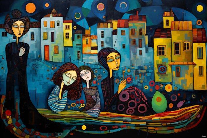 Felix van Horst - Mystic Moon (XXL), Antiek en Kunst, Kunst | Designobjecten