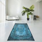Blauwe vintage - Vloerkleed - 240 cm - 160 cm - met, Nieuw