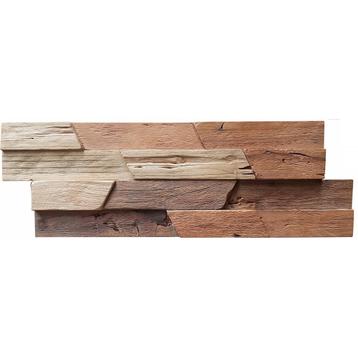 Houtstrips 3D Teakhout Onang 50x18cm beschikbaar voor biedingen