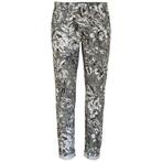 Cambio • grijze jeans Pina bloemen • 34, Cambio, Verzenden, Nieuw, Maat 34 (XS) of kleiner