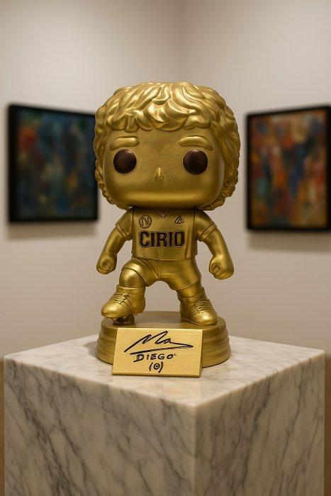 Le Perle - Beeldje, Maradona Gold - 25 cm - PLA, goudspray -, Antiek en Kunst, Antiek | Speelgoed