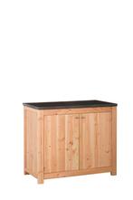 Buitenkeuken douglas dubbel met deuren, 90 x 109 x 56 cm, Nieuw