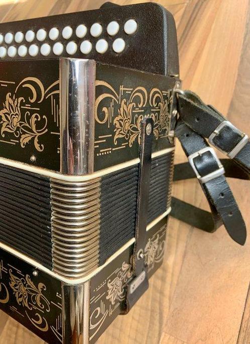 Unknown - - Diatonische knopaccordeon - Duitsland, Muziek en Instrumenten, Blaasinstrumenten | Blokfluiten