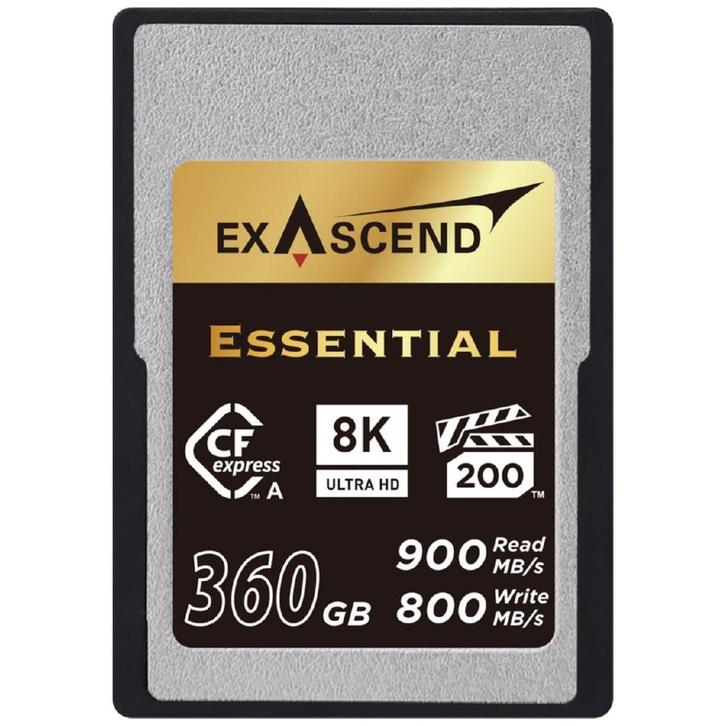 Exascend Essential Cfexpress (Type A) 360GB, Audio, Tv en Foto, Fotografie | Geheugenkaarten, Overige typen, Nieuw, Ophalen of Verzenden