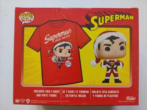 Funko - Funko Pop Superman - Christmas Adventure + T-shirt, Antiek en Kunst, Antiek | Speelgoed