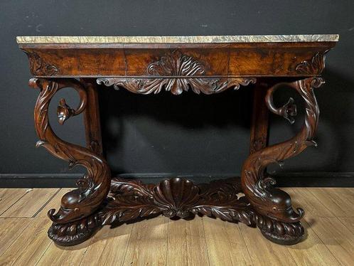 Wandtafel - Hout, Marmer, Antiek en Kunst, Antiek | Overige Antiek