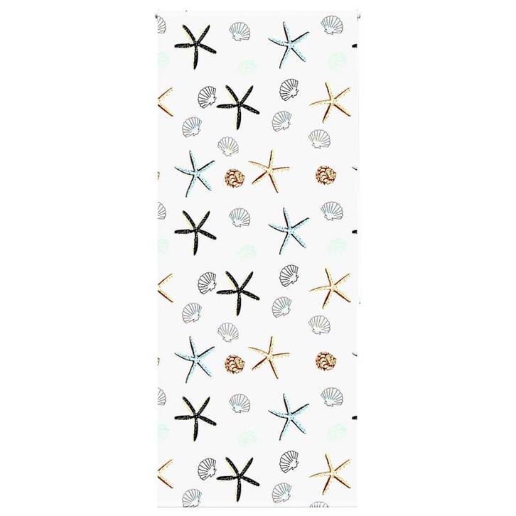 vidaXL Doucherolgordijn 90x240 cm stofbreedte 86 cm, Huis en Inrichting, Stoffering | Gordijnen en Lamellen, Nieuw, Verzenden