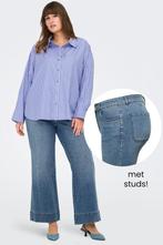 ONLY wijde jeans met studs Maat:, Verzenden, Nieuw, Overige kleuren