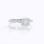 Ring - 18 karaat Witgoud - 0.49ct. tw. Diamant (Natuurlijk), Nieuw