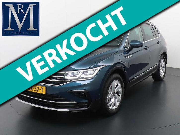 Zakelijke Lease |  Volkswagen Tiguan 1.4 TSI eHybrid Eleganc, Auto's, Volkswagen, Dealer onderhouden, Lease, Grijs, Automaat, SUV of Terreinwagen
