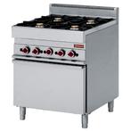 Diamond ALPHA 650 Fornuis + Heteluchtoven | Gas | 4 Branders, Ophalen of Verzenden, Nieuw in verpakking