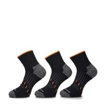 Skechers Work 3-Pack sokken voor heren in het Zwart beschikbaar voor biedingen