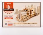 Robotime Heavy Truck DIY Modelbouw Knutselen (Recreatie), Verzenden, Nieuw