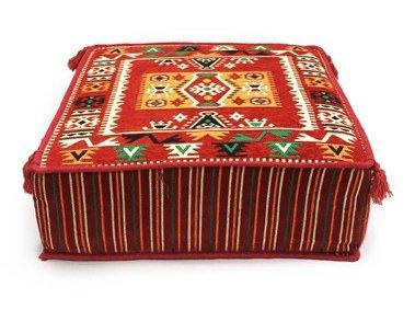 Ottomaanse kussen - Kelim - 60 cm - 60 cm, Antiek en Kunst, Kunst | Designobjecten