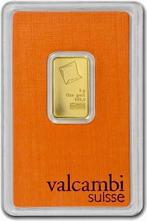 5 gram - Goud .999 - Valcambi, Switzerland - Verzegeld en
