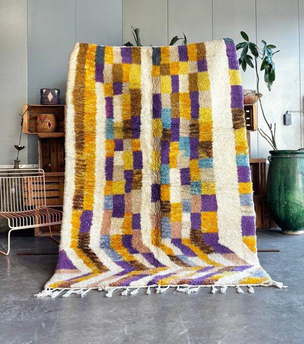 Marokkaans Boujad tapijt – handgemaakt Berberwol tapijt –, Huis en Inrichting, Stoffering | Tapijten en Kleden