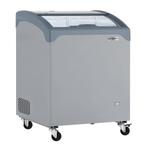 GGM Gastro | Vrieskist - 645x650mm - 117 liter - met glazen, Verzenden, Nieuw, 140 tot 160 cm