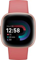 Fitbit Versa 4 Zandroze/koperroze slimme horloges, Sieraden, Tassen en Uiterlijk, Smartwatches, Verzenden, Nieuw