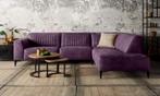 Hoekbank Aspen - hoekbanken - Paars, Huis en Inrichting, Nieuw, Leer