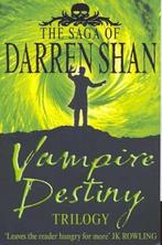 Vampire Destiny Trilogy 9780007179596 Darren Shan, Boeken, Gelezen, Darren Shan, Verzenden