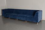 Brafour bank, blauw, 4-poot onderstel, Ophalen of Verzenden, Nieuw in verpakking