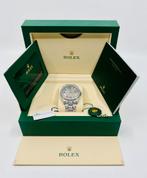 Rolex Datejust 41 - Nieuw color 126300 - Iced Out - Diamonds, Sieraden, Tassen en Uiterlijk, Horloges | Heren, Staal, Polshorloge