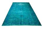 Groot turkoois vintage - Vloerkleed - 313 cm - 212 cm - met, Huis en Inrichting, Nieuw