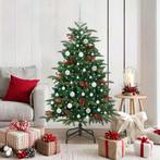 vidaXL Kunstkerstboom Groen 150 cm PVC en Metaal en Plastic, Diversen, Kerst, Verzenden, Nieuw