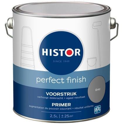 Histor Perfect Finish Voorstrijk / Primer - Grijs - 2,5 l..., Doe-het-zelf en Verbouw, Verf, Beits en Lak, Verf, Grijs, Nieuw