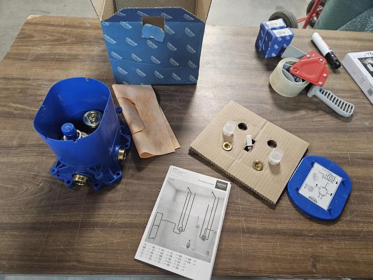 GROHE Rapido inbouw unit T voor thermostaten, Doe-het-zelf en Verbouw, Sanitair, Overige typen, Nieuw, Ophalen of Verzenden