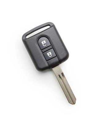 Nissan Qashqai (2007-2014) sleutel, 2 knop remote