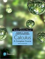 Student Solutions Manual for Calculus 9780134491073, Boeken, Schoolboeken, Zo goed als nieuw