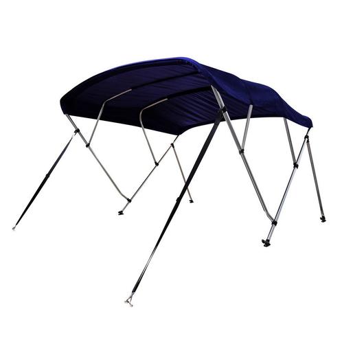 Navishade Biminitop 4 Boog 137cm Navy Doek-Breedte 170 - 182, Watersport en Boten, Accessoires en Onderhoud, Nieuw, Ophalen of Verzenden