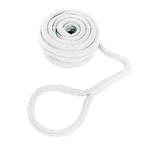 Osculati Landvast Dubbel gevlochten Polyester Wit met Oog-Di, Watersport en Boten, Accessoires en Onderhoud, Nieuw, Ophalen of Verzenden