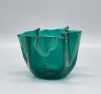 Murano - Venini - Kom - Glas - Fazzoletto bowl - Gesigneerd, Antiek en Kunst