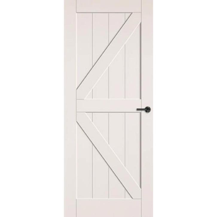 Cando Silo Barn binnendeur 83x201,5 (Stomp, Paneeldeur), Doe-het-zelf en Verbouw, Deuren en Horren, Nieuw, Hout, Binnendeur, 200 tot 215 cm