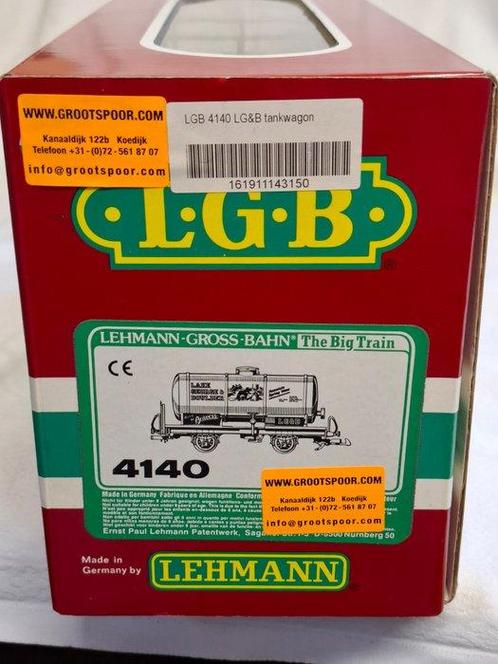 LGB G - 4140 - Modeltrein goederenwagon (1) - Lake George &, Hobby en Vrije tijd, Modeltreinen | Overige schalen