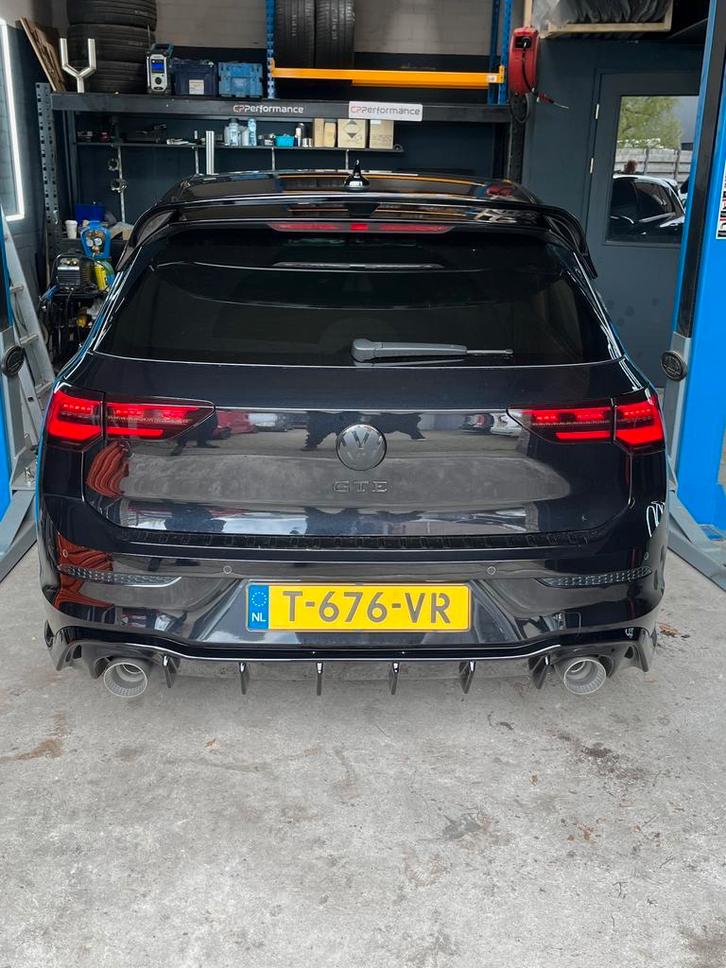 Golf 8 GTE ombouw na GTI uitlaat incl diffuser, Auto diversen, Tuning en Styling
