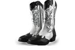 Apples & Pears Cowboy laarzen in maat 36 Zilver | 10% extra, Overige kleuren, Verzenden, Zo goed als nieuw, Apples & Pears