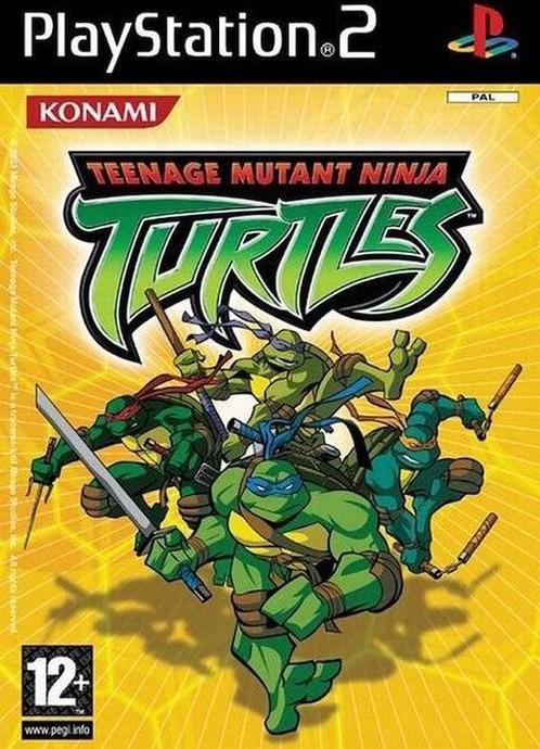 TMNT Teenage Mutant Ninja Turtles Yellow (PS2 Games), Spelcomputers en Games, Games | Sony PlayStation 2, Zo goed als nieuw, Ophalen of Verzenden