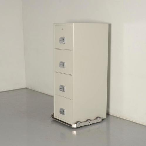 Officenow dossierkast, lichtgrijs, 151 x 52 cm, 4 laden,, Huis en Inrichting, Kasten | Roldeurkasten en Archiefkasten, Ophalen of Verzenden