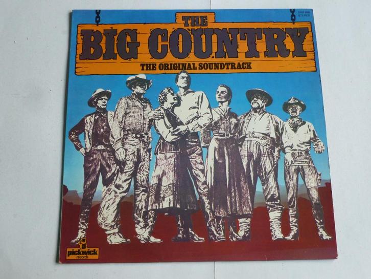 The Big Country - The Original Soundtrack / Jerome Moross (L, Cd's en Dvd's, Vinyl | Filmmuziek en Soundtracks, Zo goed als nieuw