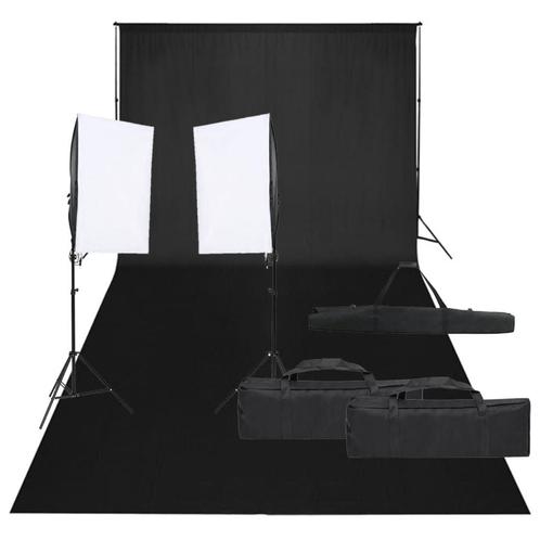 VD Fotostudioset met verlichtingsset en achtergrond 600 x, Auto diversen, Autogereedschap, Nieuw, Verzenden