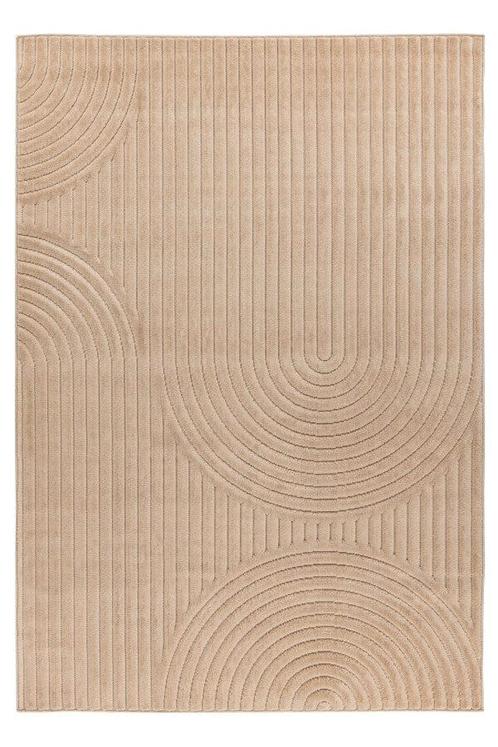 Japandi Vloerkleed | Viva | Beige | 200x290 cm, Huis en Inrichting, Stoffering | Tapijten en Kleden, Verzenden
