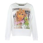 Frogbox • witte sweater throwback • 36, Kleding | Dames, Truien en Vesten, Nieuw, Frogbox, Wit, Maat 36 (S)