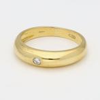 Ring - 18 karaat Geel goud - 0.05ct. tw. Diamant, Nieuw