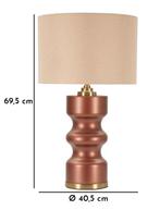 TAFELLAMP ROSENTHAL -H- CM Ø 40,5X69,5, Huis en Inrichting, Ophalen of Verzenden, Nieuw