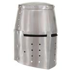 vidaXL Ridderhelm middeleeuws replica LARP staal, Verzenden, Nieuw