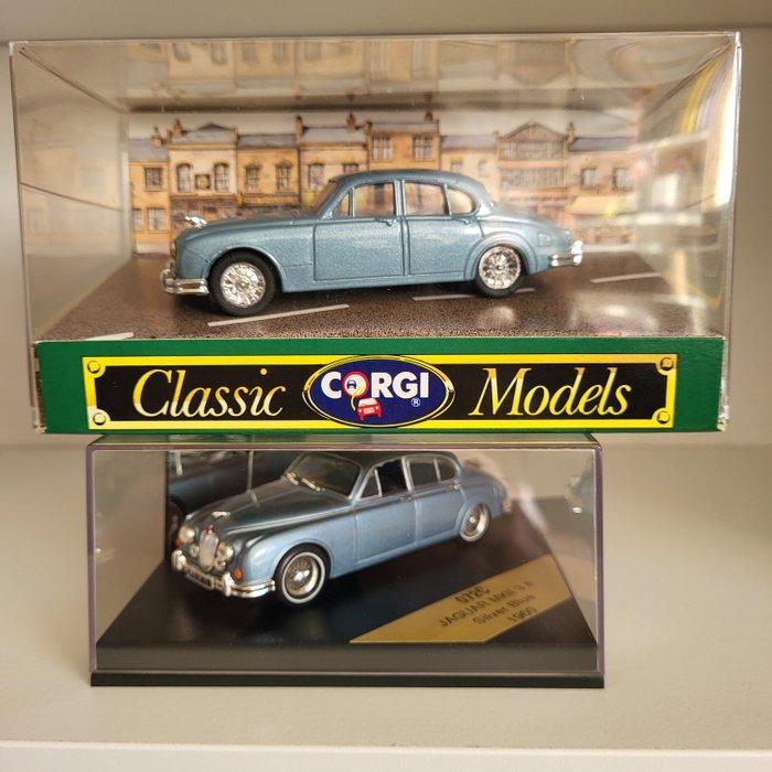 Vitesse, Corgi 1:43 - Modelauto (2) - Jaguar Mk II 3.8, Hobby en Vrije tijd, Modelauto's | 1:5 tot 1:12